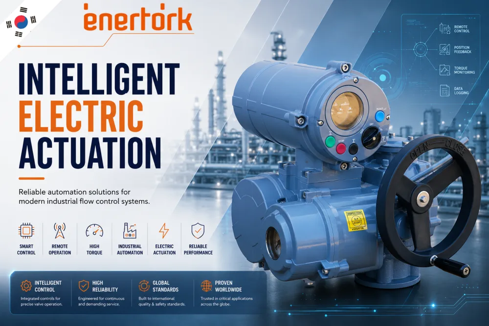 Enertork electric actuator