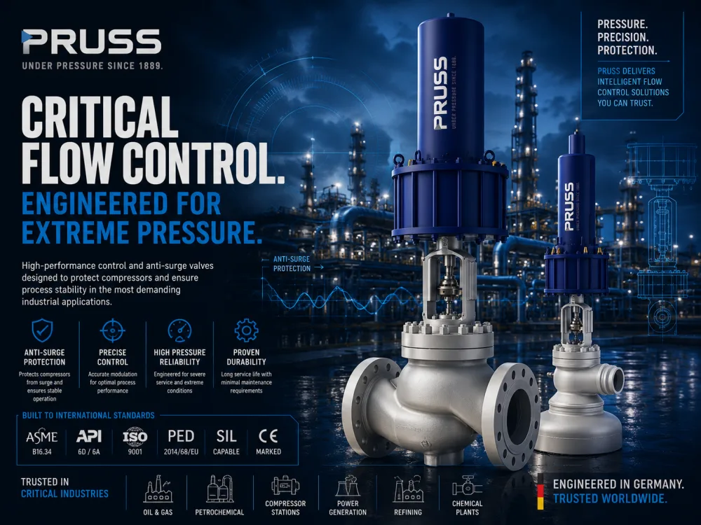 PRUSS control valve