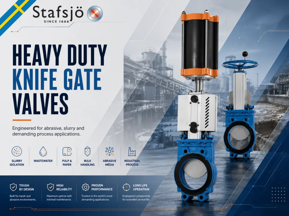 Stafsjö knife gate valve