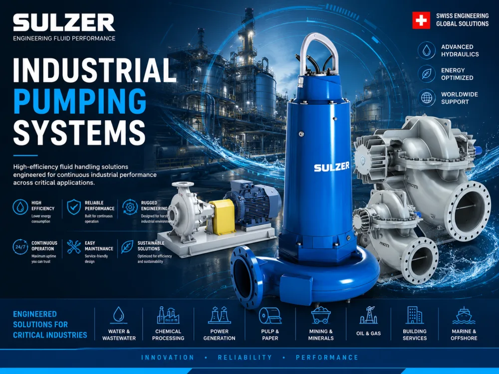 Sulzer API 610 process pump