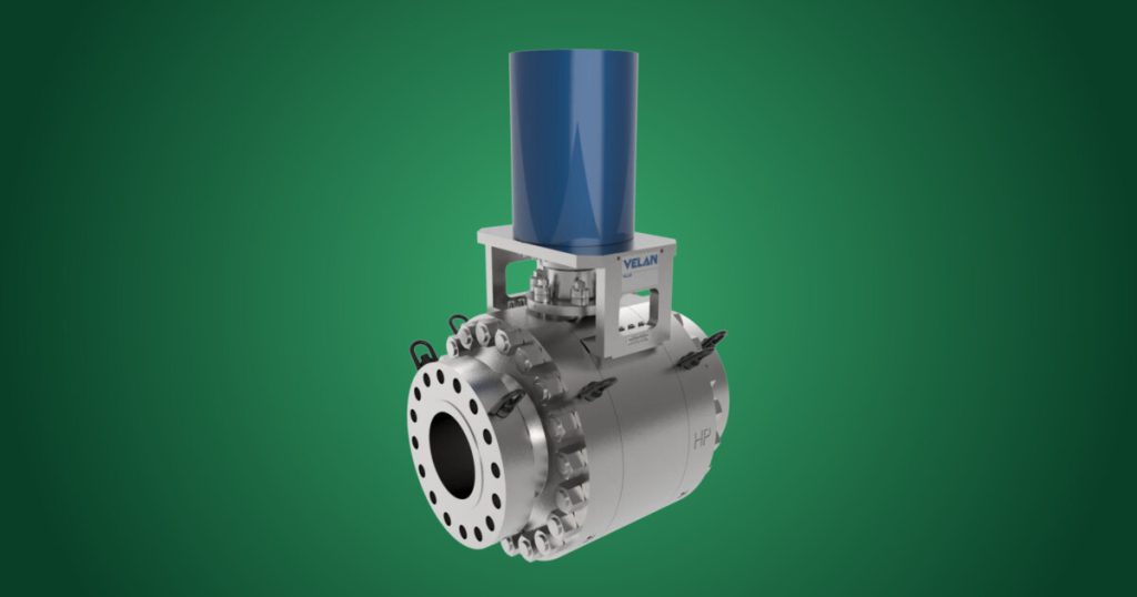 Van bi trunnion VELAN cho van dầu khí API 6D và API 6A