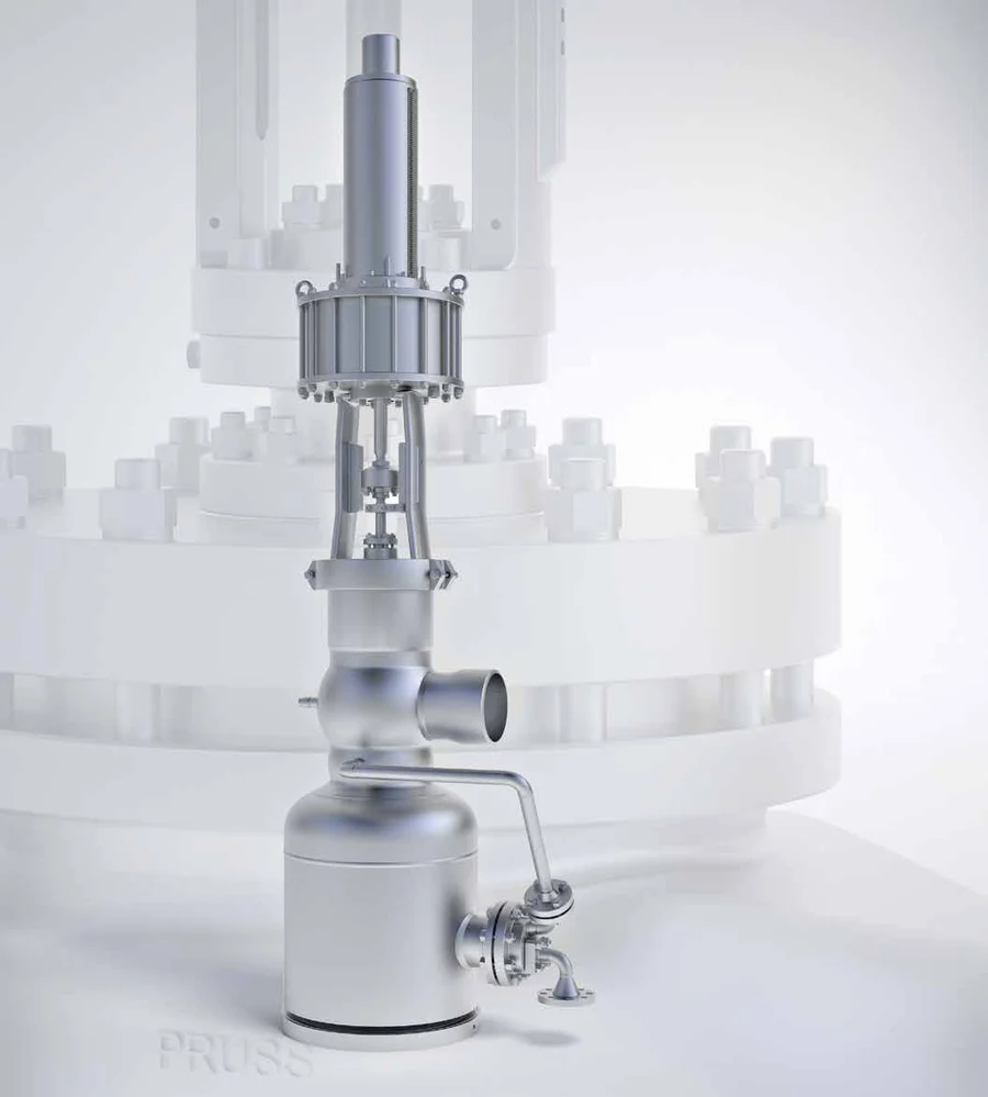 Van chặn isolation Pruss áp cao