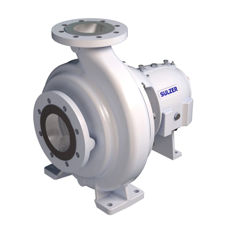 Bơm ly tâm Sulzer AHLSTAR cho mồi bơm priming và bảo vệ chạy khô trong nhà máy chế biến