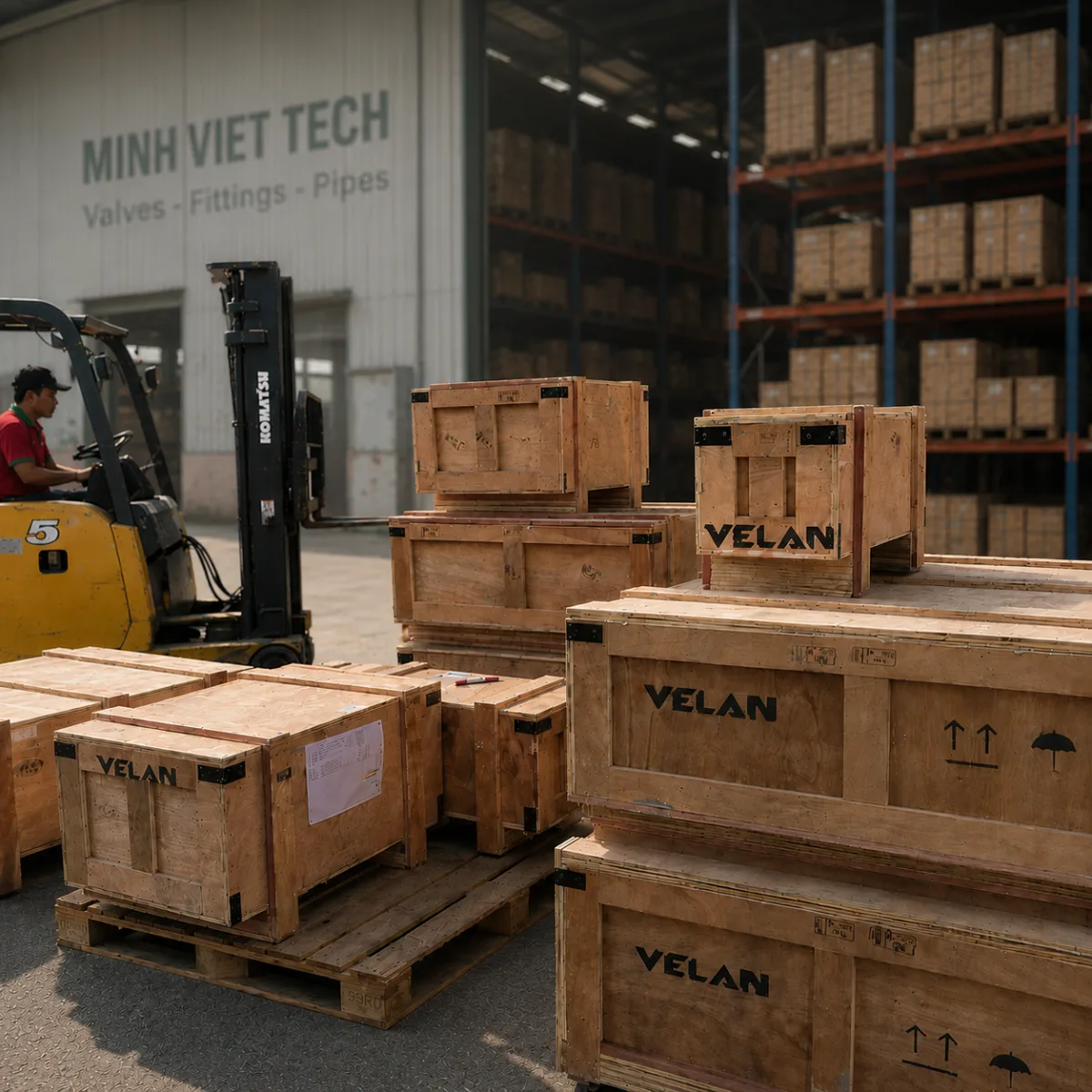 Cung cấp van công nghiệp chính hãng đầy đủ chứng từ — Minh Việt Tech