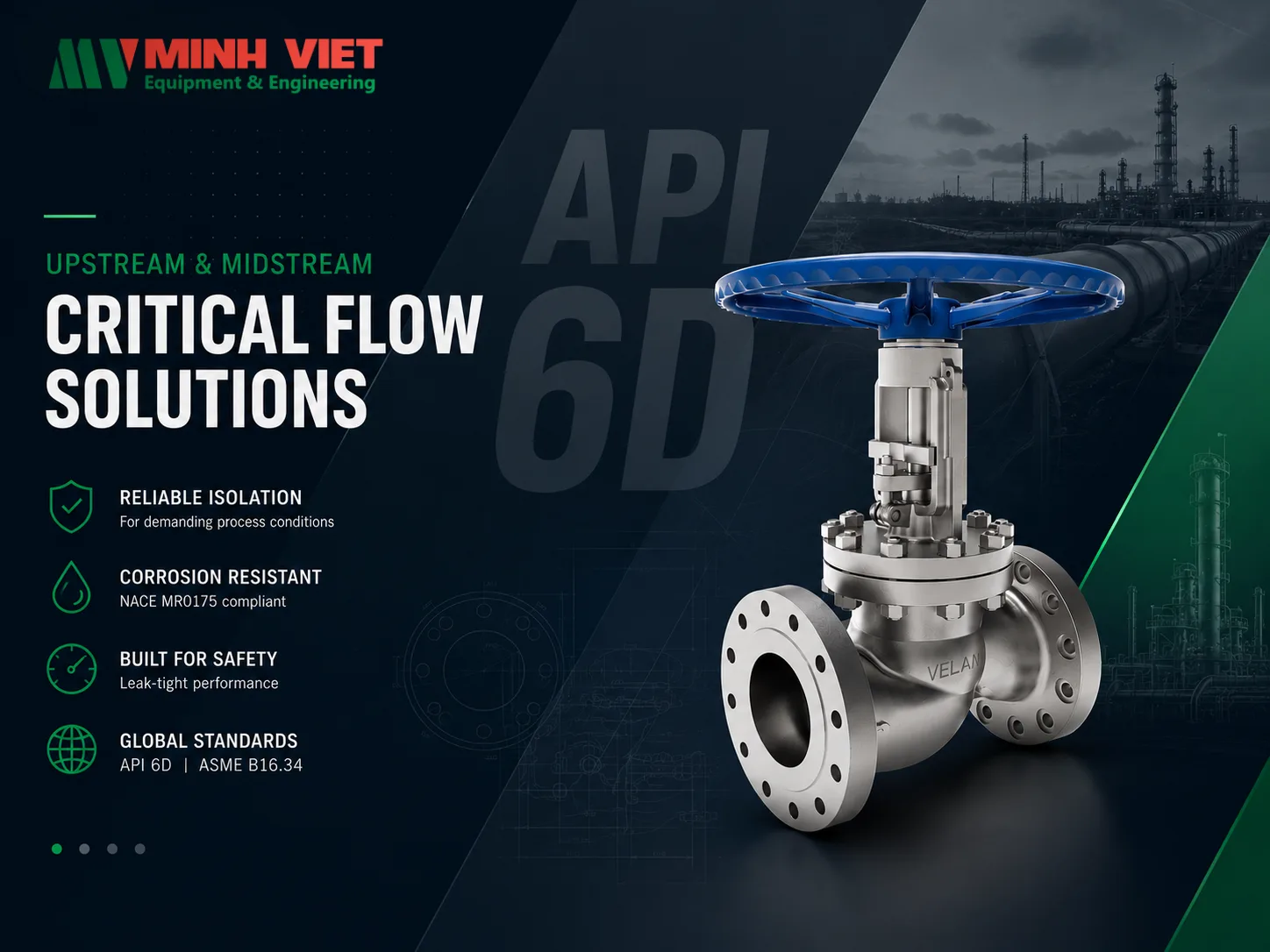 Dầu Khí — Critical Flow Solutions, Upstream & Midstream